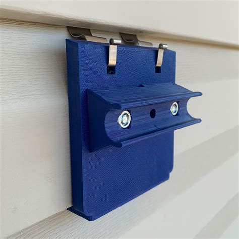 vinyl siding lamp mount|More.